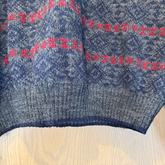 Vintage Claybrooke Made in Italy Woolblend Crewneck Pullover / Xlarge - Picture 8 of 9